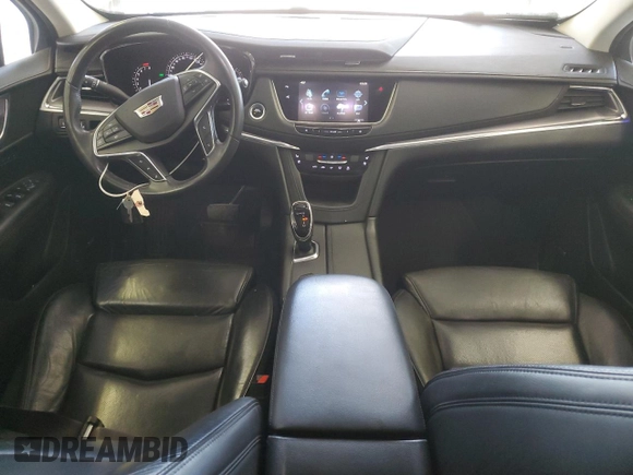2017 Cadillac XT5 Premium Luxury AWD with VIN 1GYKNERS8HZ182429, listed as a Copart auction lot 53484205 with 133,859 mi miles and Salvage Title. Bid and sale history available at carsss.com. Image 8.