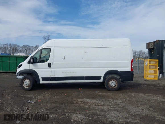 2023 Ram ProMaster Cargo with VIN 3C6MRVHG1PE543548, listed as a IAAI auction lot 41616864 with 41,453 mi miles. Bid and sale history available at carsss.com. Image 15.