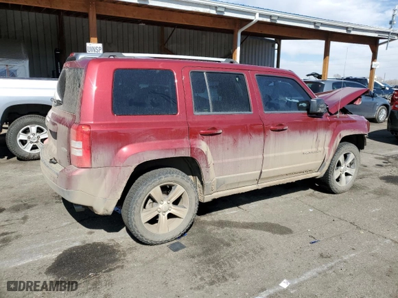 2016 Jeep Patriot High Altitude Edition with VIN 1C4NJRFB7GD809059, listed as a Copart auction lot 47779035 with 150,699 mi miles and Salvage Title. Bid and sale history available at carsss.com. Image 3.