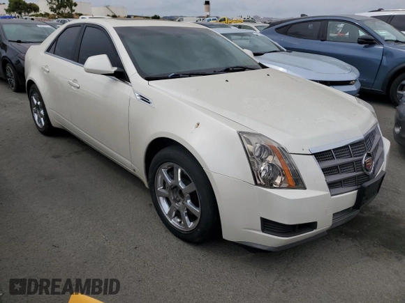 2009 Cadillac CTS RWD w/1SA with VIN 1G6DJ577690135370, listed as a Copart auction lot 68508524 with 0 mi miles and Salvage Title. Bid and sale history available at carsss.com. Image 4.