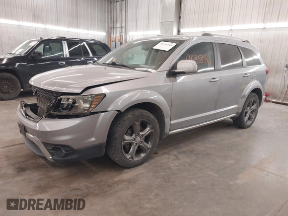 2015 Dodge Journey Crossroad with VIN 3C4PDCGG8FT631064, listed as a IAAI auction lot 41235846 with 127,718 mi miles and . Bid and sale history available at DreamBid. Image 18.