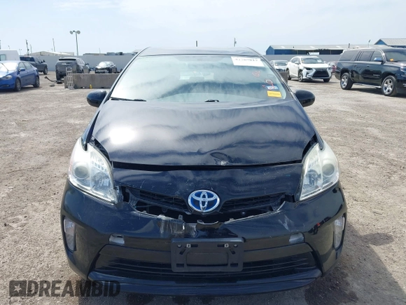 2013 Toyota Prius One with VIN JTDKN3DU6D1729564, listed as a IAAI auction lot 41787817 with 130,153 mi miles. Bid and sale history available at carsss.com. Image 12.