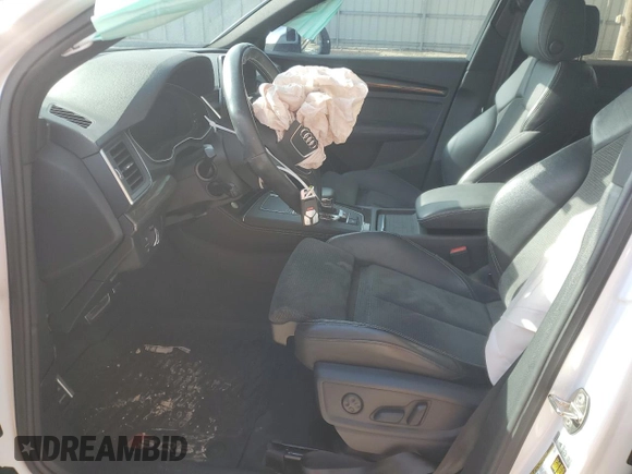2020 Audi SQ5 Premium Plus with VIN WA1B4AFY7L2123488, listed as a Copart auction lot 36970294 with 56,997 mi miles and . Bid and sale history available at DreamBid. Image 7.