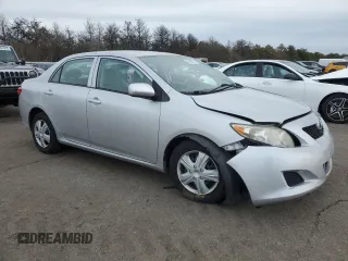 2010 Toyota Corolla with VIN 2T1BU4EE7AC280712, listed as a Copart auction lot 46148945 with 0 mi miles and Salvage Title. Bid and sale history available at carsss.com. Image 4.