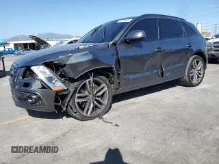 2016 Audi SQ5 Premium Plus with VIN WA1CCAFP4GA133972, listed as a Copart auction lot 56170925 with 105,906 mi miles and Salvage title. Bid and sale history available at DreamBid. Image 1.