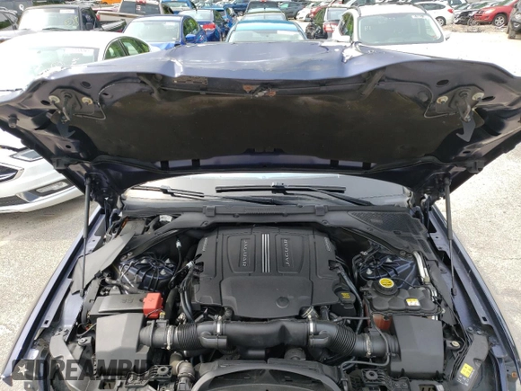 2016 Jaguar XF 35t Prestige with VIN SAJBK4BV8GCY13647, listed as a Copart auction lot 47598412 with 43,616 mi miles. Bid and sale history available at carsss.com. Image 7.