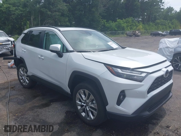 2024 Toyota RAV4 XLE Premium with VIN 2T3C1RFV5RW362478, listed as a IAAI auction lot 42504047 with 9,975 mi miles and . Bid and sale history available at DreamBid. Image 1.