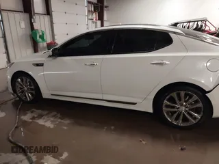 2015 Kia Optima SXL Turbo with VIN 5XXGR4A67FG395283, listed as a IAAI auction lot 41277314 with 171,473 mi miles and . Bid and sale history available at DreamBid. Image 15.