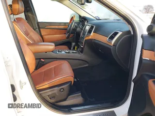 2013 Jeep Grand Cherokee Overland with VIN 1C4RJFCT1DC525098, listed as a IAAI auction lot 41593500 with 80,412 mi miles. Bid and sale history available at carsss.com. Image 5.