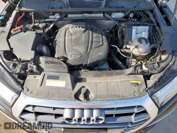 2018 Audi Q5 Premium Plus with VIN WA1BNAFY9J2200937, listed as a Copart auction lot 57279055 with 90,416 mi miles and Salvage title. Bid and sale history available at DreamBid. Image 14.