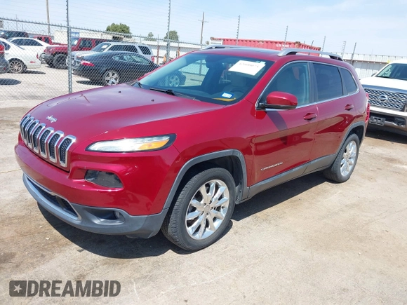 2016 Jeep Cherokee Limited with VIN 1C4PJLDB7GW146458, listed as a IAAI auction lot 42000075 with 91,291 mi miles and . Bid and sale history available at DreamBid. Image 2.