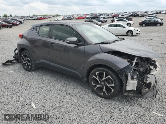2018 Toyota C-HR XLE z VIN JTNKHMBX2J1011026, wystawiony jako Copart lot #54720135 z przebiegiem 63 614 mil mil oraz Szkoda całkowita • Salvage title. Historia ofert i sprzedaży dostępna na DreamBid. Obrazek 4.
