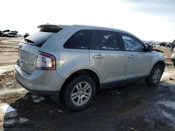 2007 Ford Edge SEL with VIN 2FMDK38C67BB15072, listed as a Copart auction lot 46146245 with 202,310 mi miles and Salvage Title. Bid and sale history available at carsss.com. Image 3.