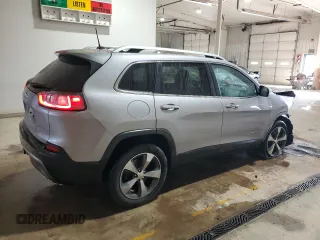 2019 Jeep Cherokee Limited with VIN 1C4PJMDX1KD329862, listed as a Copart auction lot 54005945 with 60,710 mi miles and Salvage Title. Bid and sale history available at DreamBid. Image 3.