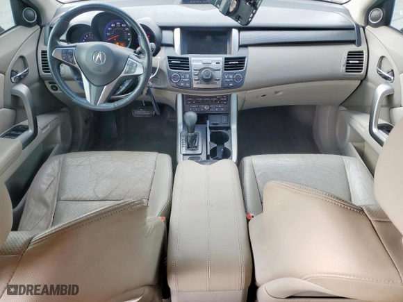 2010 Acura RDX Tech Pkg with VIN 5J8TB2H52AA004969, listed as a Copart auction lot 53607495 with 172,962 mi miles and Salvage Title. Bid and sale history available at carsss.com. Image 8.