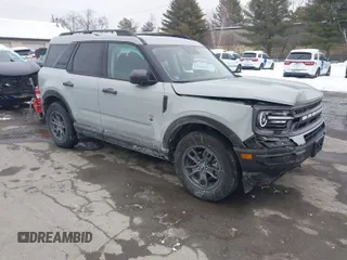 2024 Ford Bronco Sport Big Bend z VIN 3FMCR9B67RRE26804, wystawiony jako IAAI lot #41570808 z przebiegiem 5 112 mil mil oraz . Historia ofert i sprzedaży dostępna na DreamBid. Obrazek 1.