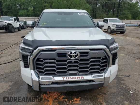 2023 Toyota Tundra 1794 Edition with VIN 5TFMA5DB7PX088232, listed as a Copart auction lot 52026975 with 23,776 mi miles and Salvage title. Bid and sale history available at DreamBid. Image 5.