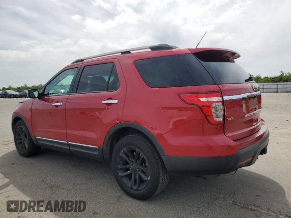 2012 Ford Explorer XLT with VIN 1FMHK7D86CGB02609, listed as a Copart auction lot 55344335 with 96,034 mi miles and Salvage Title. Bid and sale history available at DreamBid. Image 2.