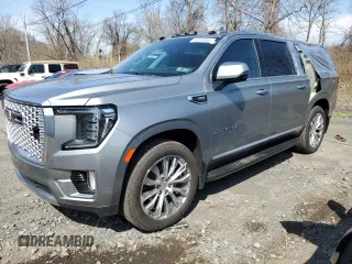 2023 GMC Yukon XL Denali with VIN 1GKS2JKL5PR330176, listed as a Copart auction lot 53314805 with 36,434 mi miles and Salvage Title. Bid and sale history available at carsss.com. Image 1.