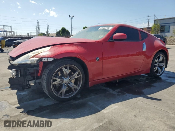 2009 Nissan 370Z Touring with VIN JN1AZ44EX9M402480, listed as a Copart auction lot 74838314 with 0 mi miles and Salvage Title. Bid and sale history available at carsss.com. Image 1.