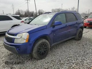 2006 Chevrolet Equinox LT with VIN 2CNDL73F766083004, listed as a Copart auction lot 49805065 with 107,472 mi miles and Clean Title. Bid and sale history available at carsss.com. Image 1.