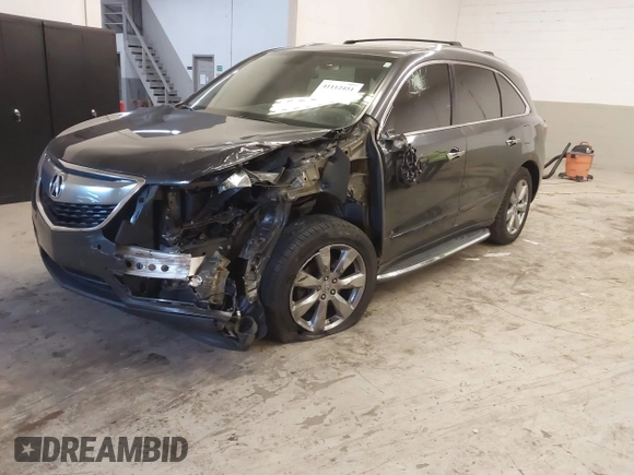 2014 Acura MDX Advance with VIN 5FRYD4H83EB047748, listed as a IAAI auction lot 41112451 with 126,791 mi miles and . Bid and sale history available at carsss.com. Image 17.