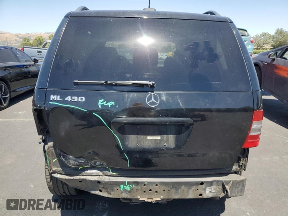 2000 Mercedes-Benz M 320/430/500 with VIN 4JGAB72EXYA193906, listed as a Copart auction lot 62025125 with 142,808 mi miles and Salvage title. Bid and sale history available at DreamBid. Image 6.
