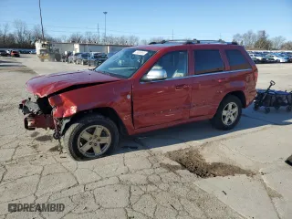 2006 Jeep Grand Cherokee Overland with VIN 1J8HR68286C172584, listed as a Copart auction lot 49890685 with 160,646 mi miles and Salvage Title. Bid and sale history available at carsss.com. Image 1.