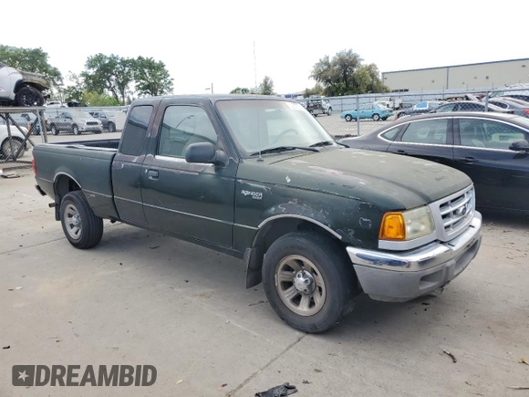 2001 Ford Ranger XLT Appearance with VIN 1FTYR14EX1PB55314, listed as a Copart auction lot 52887535 with 102,270 mi miles and Salvage Title. Bid and sale history available at DreamBid. Image 4.