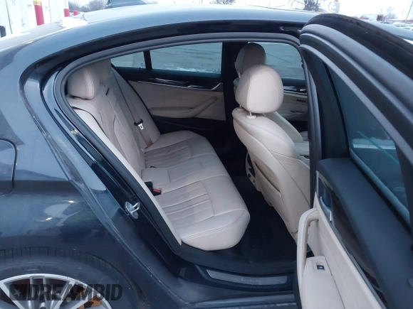 2017 BMW 5 Series 530i xDrive with VIN WBAJA7C30HG904995, listed as a IAAI auction lot 41428716 with 89,501 mi miles and . Bid and sale history available at carsss.com. Image 8.