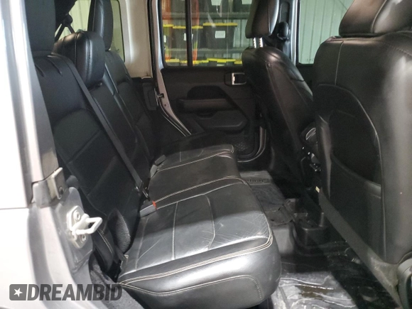 2018 Jeep Wrangler Unlimited Sahara with VIN 1C4HJXEG2JW196357, listed as a Copart auction lot 55105575 with Not provided miles and Salvage title. Bid and sale history available at DreamBid. Image 11.