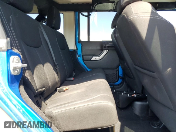 2015 Jeep Wrangler Unlimited Rubicon с VIN 1C4BJWFG9FL591529, выставлен на аукционе Copart как лот 58721265 с пробегом 110 373 миль миль и Чистый • Clean title. История ставок и продаж доступна на DreamBid. Изображение 11.