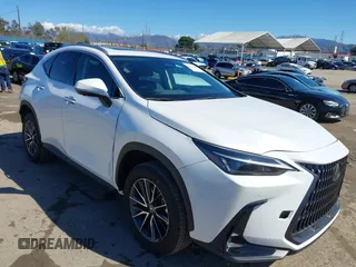 2024 Lexus NX with VIN 2T2GGCEZ6RC054338, listed as a IAAI auction lot 41751633 with 4,299 mi miles. Bid and sale history available at carsss.com. Image 1.