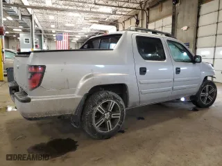 2013 Honda Ridgeline Sport with VIN 5FPYK1F74DB005983, listed as a Copart auction lot 45677195 with 161,955 mi miles and Salvage Title. Bid and sale history available at carsss.com. Image 3.