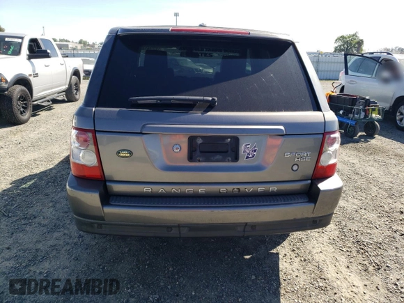 2009 Land Rover Range Rover Sport HSE with VIN SALSF25439A214589, listed as a Copart auction lot 50651865 with 208,970 mi miles and Clean Title. Bid and sale history available at carsss.com. Image 6.