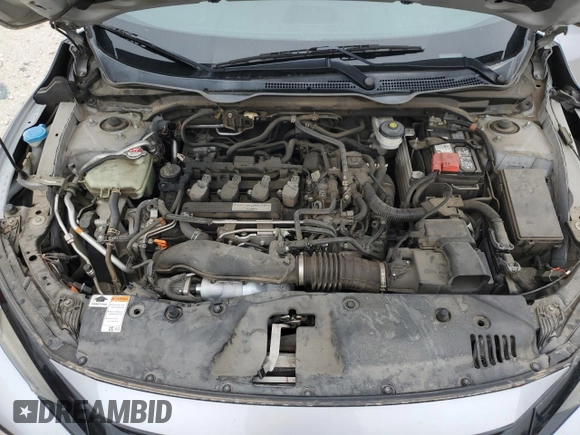 2017 Honda Civic Sedan Si with VIN 2HGFC1E51HH705216, listed as a Copart auction lot 77645594 with 77,086 mi miles and Salvage Title. Bid and sale history available at carsss.com. Image 11.