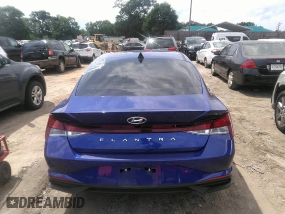 2023 Hyundai Elantra SE with VIN KMHLL4AG7PU547028, listed as a IAAI auction lot 42295866 with 49,993 mi miles and . Bid and sale history available at DreamBid. Image 16.