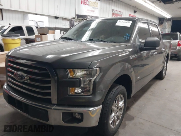 2016 Ford F-150 XL with VIN 1FTEW1CP4GKF52991, listed as a IAAI auction lot 41848030 with 100,885 mi miles and . Bid and sale history available at carsss.com. Image 2.