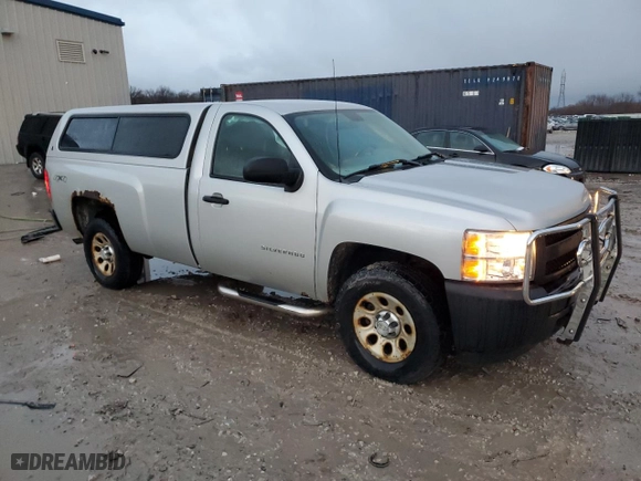 2011 Chevrolet Silverado 1500 Work Truck with VIN 1GCNKPEA6BZ192033, listed as a Copart auction lot 81317744 with 105,514 mi miles and Salvage Title. Bid and sale history available at carsss.com. Image 4.