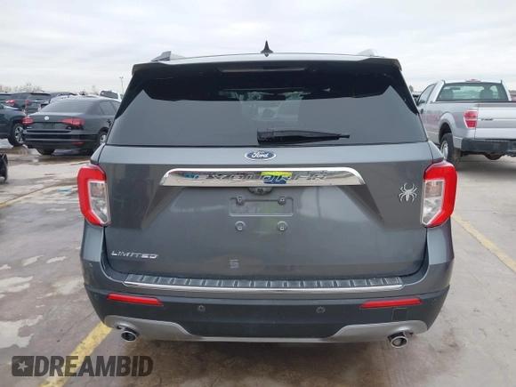 2021 Ford Explorer Limited with VIN 1FMSK8FH4MGB24960, listed as a IAAI auction lot 41288622 with 94,956 mi miles. Bid and sale history available at carsss.com. Image 16.
