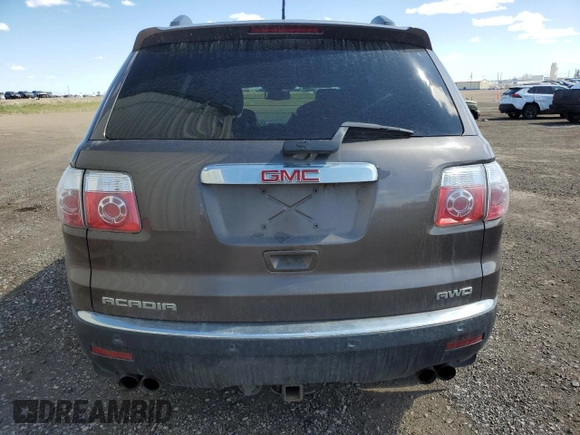 2012 GMC Acadia SLT1 with VIN 1GKKVRED1CJ216436, listed as a Copart auction lot 55851245 with 177,425 mi miles and Salvage Title. Bid and sale history available at DreamBid. Image 6.