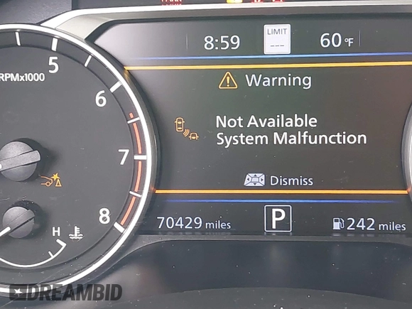 2019 Nissan Altima SL with VIN 1N4BL4EV4KC253275, listed as a IAAI auction lot 42041867 with 70,429 mi miles and . Bid and sale history available at DreamBid. Image 16.