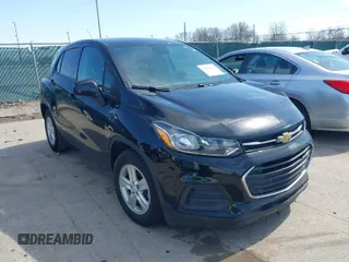 2021 Chevrolet Trax LS with VIN KL7CJKSB8MB303491, listed as a IAAI auction lot 41803761 with 65,452 mi miles. Bid and sale history available at carsss.com. Image 1.