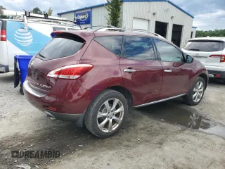 2012 Nissan Murano S with VIN JN8AZ1MU6CW108593, listed as a Copart auction lot 56797295 with 117,559 mi miles and Salvage title. Bid and sale history available at DreamBid. Image 3.