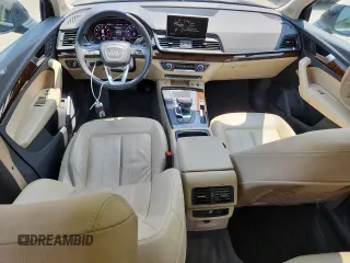 2018 Audi Q5 Premium Plus with VIN WA1BNAFY0J2173269, listed as a Copart auction lot 59921775 with 56,117 mi miles and Salvage title. Bid and sale history available at DreamBid. Image 8.