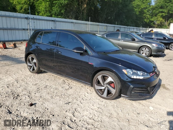 2021 Volkswagen Golf GTI S with VIN 3VW6T7AU3MM010114, listed as a Copart auction lot 51932824 with 42,183 mi miles. Bid and sale history available at carsss.com. Image 4.