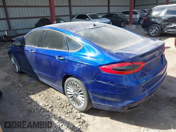 2015 Ford Fusion Titanium with VIN 3FA6P0K99FR283529, listed as a IAAI auction lot 41838984 with 1 mi miles. Bid and sale history available at carsss.com. Image 15.
