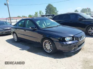 2007 Volvo S60 2.5L Turbo with VIN YV1RS592972623502, listed as a IAAI auction lot 41599575 with 93,983 mi miles. Bid and sale history available at carsss.com. Image 1.
