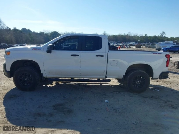 2020 Chevrolet Silverado 1500 Custom Trail Boss with VIN 1GCRYCEH6LZ290177, listed as a IAAI auction lot 41485066 with NaN miles. Bid and sale history available at carsss.com. Image 14.