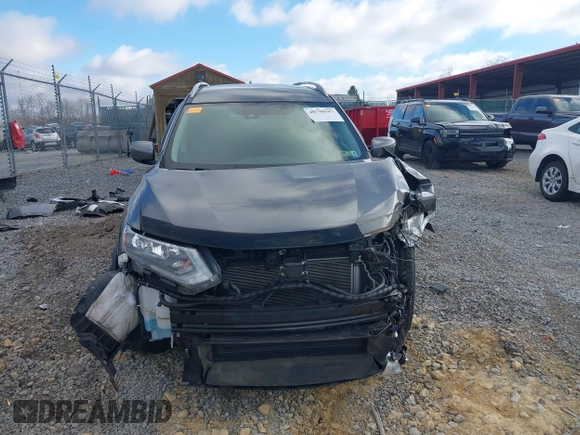 2019 Nissan Rogue SV with VIN 5N1AT2MV7KC701886, listed as a IAAI auction lot 40798587 with 51,491 mi miles and . Bid and sale history available at carsss.com. Image 13.